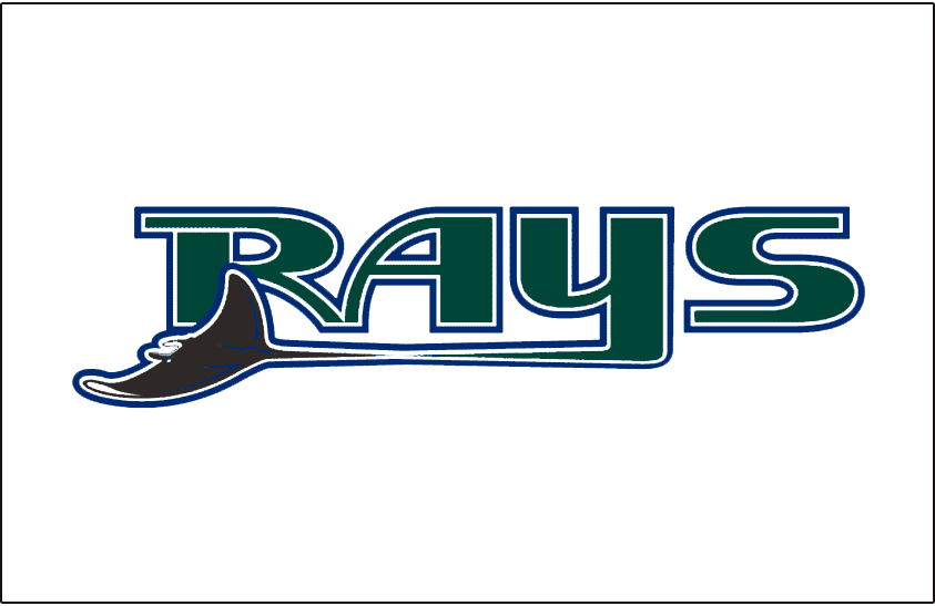 Tampa Bay Devil Rays 2001-2007 Jersey Logo v3 iron on heat transfer